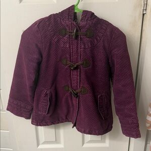 Old Navy Kids Plum Toggle Jacket